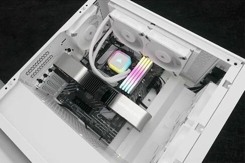 مبرد وحدة المعالجة المركزية السائل iCUE H150i RGB Elite من كورسير (CW-9060079-WW) - أبيض (متجدد) in Saudi Arabia