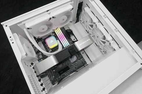 مبرد وحدة المعالجة المركزية السائل iCUE H150i RGB Elite من كورسير (CW-9060079-WW) - أبيض (متجدد) in Saudi Arabia