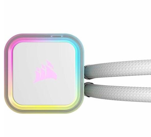مبرد وحدة المعالجة المركزية السائل iCUE H150i RGB Elite من كورسير (CW-9060079-WW) - أبيض (متجدد) in Saudi Arabia