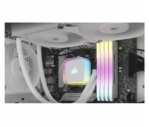 مبرد وحدة المعالجة المركزية السائل iCUE H150i RGB Elite من كورسير (CW-9060079-WW) - أبيض (متجدد) in Saudi Arabia