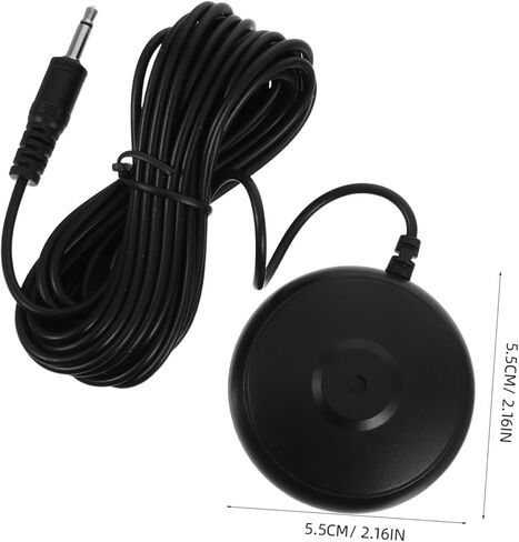 Calibration Microphone for Audio Tuning Measurement Mic for Desktop Conference and Theater Systems Black Straight Plug Precise Voice Pickup Noise Reduction in Saudi Arabia