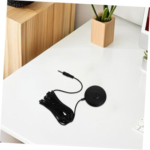 Calibration Microphone for Audio Tuning Measurement Mic for Desktop Conference and Theater Systems Black Straight Plug Precise Voice Pickup Noise Reduction in Saudi Arabia