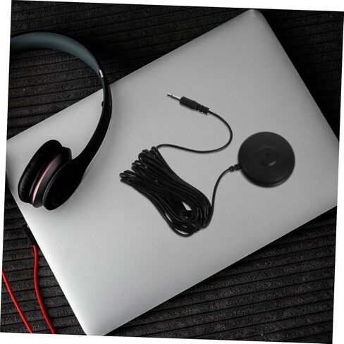 Calibration Microphone for Audio Tuning Measurement Mic for Desktop Conference and Theater Systems Black Straight Plug Precise Voice Pickup Noise Reduction in Saudi Arabia
