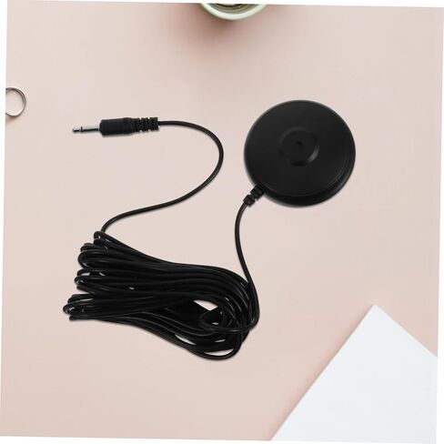 Calibration Microphone for Audio Tuning Measurement Mic for Desktop Conference and Theater Systems Black Straight Plug Precise Voice Pickup Noise Reduction in Saudi Arabia