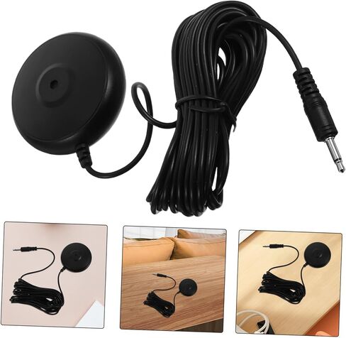 Calibration Microphone for Audio Tuning Measurement Mic for Desktop Conference and Theater Systems Black Straight Plug Precise Voice Pickup Noise Reduction in Saudi Arabia