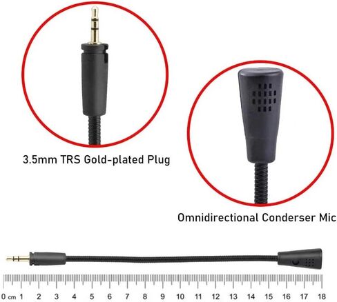 50P Mic Boom, Replacement Microphone for Turtle Beach Ear Force XO 3 4 Stealth Recon 150 50 50X 50P 60P 300 100 320 Z60 400 Headsets in Saudi Arabia