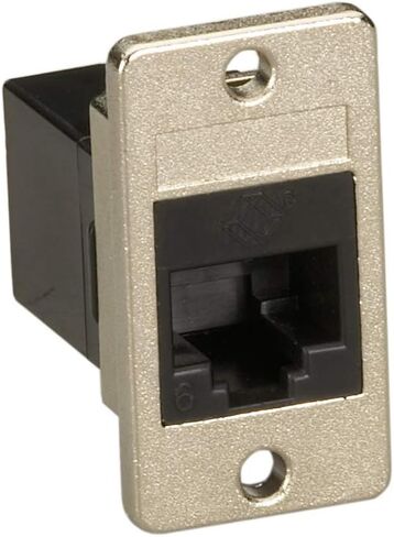 Black Box CAT6 RJ-45 Panel-Mount COUPLERS, UNSHIEL in Saudi Arabia