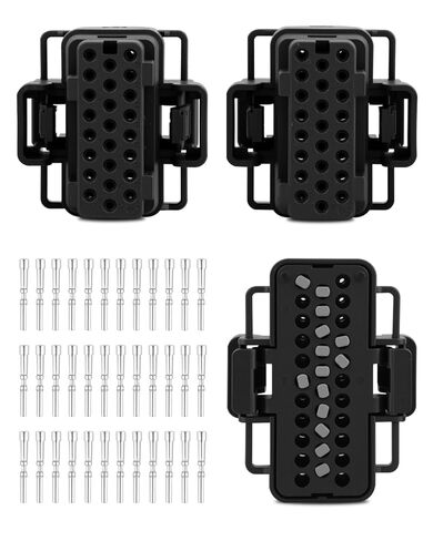 FICM Fuel Injection Control Module Connector Terminal Wiring Harness Plug Fit for Ford Excursion F250 - F750 6.0L Diesel Powerstroke Replace 1456315-2 1456315-6 1437287-6 AP0018 AP0019 AP0020 in Saudi Arabia