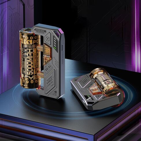 شاحن بطارية 21700 شاحن بطارية وظيفة بنك الطاقة 3A شاحن سريع للبطاريات القابلة لإعادة الشحن ليثيوم أيون 21700 (باستثناء البطارية) in Kuwait