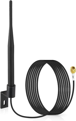 Superbat SMA Antenna 698-2700MHz 5dBi Omni-Directional 4G LTE Cellular Antenna with 10ft Cable Mounting Bracket for Cellular Signal Booster Camera Router Gateway etc. in Saudi Arabia