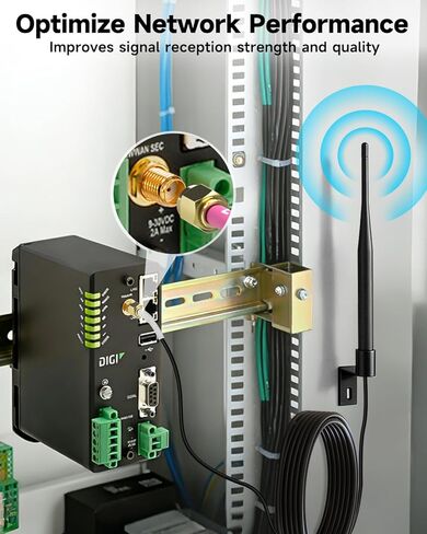 Superbat SMA Antenna 698-2700MHz 5dBi Omni-Directional 4G LTE Cellular Antenna with 10ft Cable Mounting Bracket for Cellular Signal Booster Camera Router Gateway etc. in Saudi Arabia