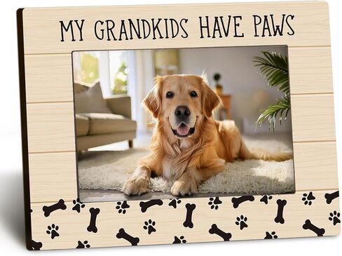 DUXMNAMG Dog Dad Gifts 4x6 Picture Frame, Best Dog Dad Gift Photo Frame, Dogs Picture Frame for Dad, Gifts for Dogs, Best DogDad Ever Picture Photo Frames for Desk Decor in Kuwait
