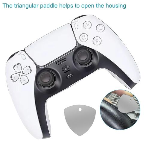 Hall Effect Joystick Repair Kit Compatible with PS5 Controller, SourceTon Anti Drift Replacement Kit with 2 Hall Joysticks, 2 Thumbstick Caps, Metal Tweezer, Screwdriver, Pry Tools in Saudi Arabia