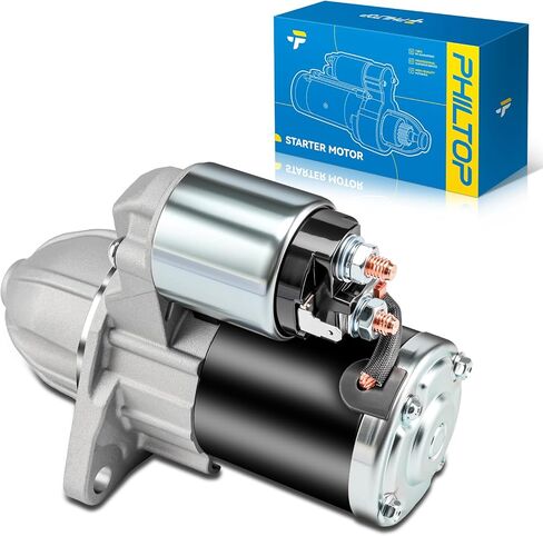 PHILTOP Starter Motor 19026N Compatible with 2008-2010 Journey, Routan, Town & Country, Avenger, Grand Caravan, Sebring,2007-2008 Pacifica 12V 1.2KW10 Teeth CW 04608800AE in Saudi Arabia