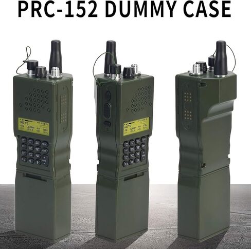 PRC 152 Dummy Radio Airsoft No Function prc-152 Dummy Airsoft Radio Model 1:1 (Official Green Version Z020) in Saudi Arabia
