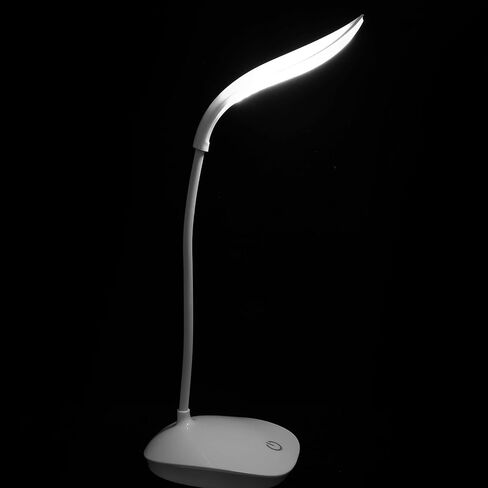 USB Night Light and Eye Protection Book Reading Lamp 360° Rotation USB Learning Light for Bedside and Nursing, White in Saudi Arabia