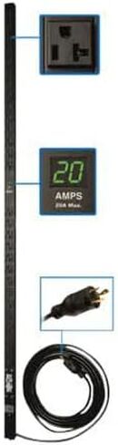 Eaton Tripp Lite Metered PDUMV20 PDU 20A 120V، 28 منافذ 5-15/20R، قابس L5-20P ومحول 5-20P، سلك 15 قدم، شريط طاقة عمودي 0U، ضمان ACE لمدة 3 سنوات in Saudi Arabia