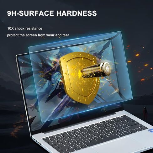 YINOVEEN 2 واقي شاشة من الزجاج المقسى لجهاز الكمبيوتر المحمول 2025 ASUS ROG Flow Z13 GZ302 مقاس 13.4 بوصة، صلابة 9H، مقاوم للخدش in Saudi Arabia