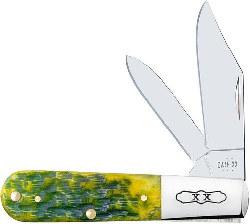 Case XX WR POCKET KNIFE, BARLOW KENTUCKY BLUEGRASS BONE, 3 3/8 INCHES CLOSED, ITEM #39858 in Saudi Arabia
