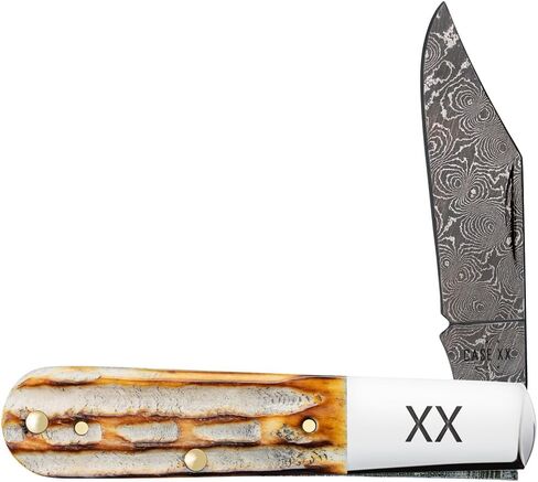 Case XX WR POCKET KNIFE, BARLOW KENTUCKY BLUEGRASS BONE, 3 3/8 INCHES CLOSED, ITEM #39858 in Saudi Arabia