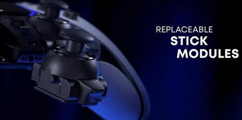 استبدال وحدة العصا لجهاز التحكم PS5 DualSense Edge، استبدال سهل لعصا التحكم PS 5 المتوافقة مع وحدة PlayStation Dual Sense Edge Stick لحل الانجراف واستعادة دقة المستوى الاحترافي in Saudi Arabia
