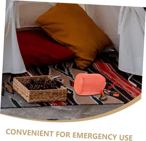 Toyvian Lightweight Thermal Sleeping Bag Drawstring Compression Sack for Outdoor Adventure in Saudi Arabia