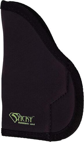 Sticky Holsters Concealment Holsters for Men and Women - LG-2 Large - Fits Medium Glocks, Ruger SR9, and Similar up to 4.2" Barrel - Suitable for Left and Right-Hand Draw; IWB or Pocket Carry in Saudi Arabia