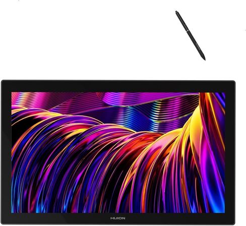 تابلت الرسم HUION KAMVAS Pro 27 بدقة 4K UHD مع حزمة شاشة وقلم HUION Slim PW600S in Kuwait