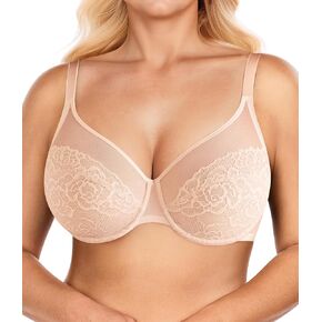Brabic Minimizer Bras for Women Covere Conversion Brain Black Lace Bra مع دعم رفع الأسلاك الداخلي لكبير تمثال نصفي (38 درجة مئوية ، أسود) in Kuwait