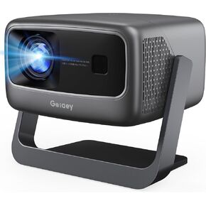 2000 ANSI Lumens 4K Projector with WiFi and Bluetooth, 36W DoIby Audio, AI Auto Focus 360° Stand, Outdoor Projector Compatible with NetfIix Prime Video Youtube in Saudi Arabia