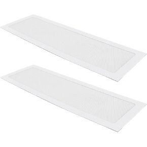 Keenso Convenient Magnetic Mounting PC Fan Dust Filter Fine Mesh Grills for Computer Cooler Fan PSU, Noise Reduction, 2pcs (Black) in Kuwait
