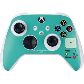 ملصق Skinit المخصص للألعاب متوافق مع وحدة تحكم Xbox Series S - تصميم مرخص رسميًا للبالغين من نوع Swim Adventure Time Finn Mertens in Kuwait