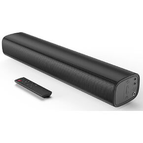 Soundbar for Smart TV, Surround Sound System, 40W TV Speaker with Enhanced Bass, Multiple Sound Modes, Optical/AUX/Bluetooth 5.3 Connection, Wall Mountable or Desktop Placement for Living Room Bedroom in Saudi Arabia