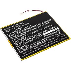 Replacement Battery for Barnes & Noble BNTV650,Nook 10.1,GSP30134138,6300mAh in Kuwait