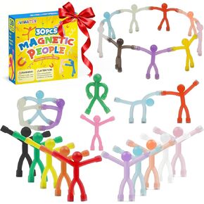 20 Pack Magnetic People Figures, Colorful Magnet Man for Ages 15+, Humanoid Magnetic Men, Funny for Women, Fridge Magnets for Refrigerator, Office, Locker Decor, Whiteboard in Kuwait
