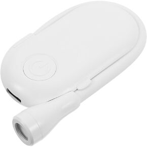 Rechargeable Clip-on Book Reading Light, Portable White Mini Clamp Lamp for Eye Protection, Bedside and Dormitory Reading, USB Charging, for Students and Nighttime Use in Saudi Arabia