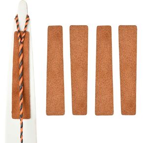 كاتم صوت سلسلة القوس من SPG - زوجان من كاتم صوت أطراف القوس لحماية طرف القوس، كاتم صوت لاصق لقوس منحني طويل لممارسة الرماية والصيد in Kuwait