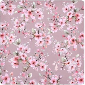 حقيبة مكياج JIPONI Gredient Daisy Flower، قماش لف سحري ذاتي اللصق، منظم مستحضرات التجميل المحمول، واقي عدسة الكاميرا، تخزين السفر لأساسيات التجميل، 21.7 × 21.7 بوصة in Kuwait
