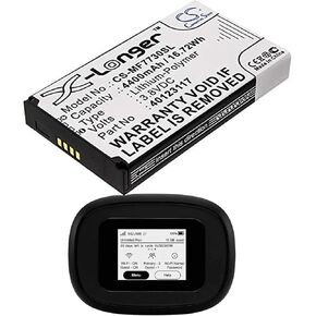 3.8V 4400mAh Hotspot Battery, Li-Polymer Replacement Battery for Verizon Inseego 5G, MiFi M1000, Jetpack 8800L, MiFi 7730L, Jetpack MiFi 7730L, Jetpack 4G LTE, MiFi 8800L, 40123117 in Saudi Arabia