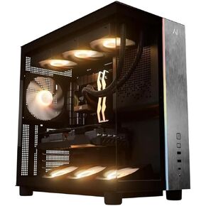 كمبيوتر الألعاب Galaxy V3 - AMD RX 9070XT 16GB GDDR6 | Ryzen 7 9800X3D 4.7 جيجا هرتز (5.2 جيجا هرتز Turbo Boost) | 32 جيجا DDR5 6000 | 2 تيرابايت Gen4 SSD | 850 واط ذهبي PSU | معجبين ARGB | واي فاي + بي تي | فوز 11 in Saudi Arabia