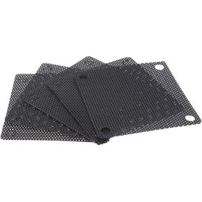 5PCS PVC Fan Filter PC for Case Cuttable Computer Cover 50mm Black in Saudi Arabia