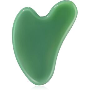 2 Pack Gua Sha Facial Tools,Gua Sha Jade Stone Gua Sha Massage Tool, Guasha Tool for Face and Body Skin Massage. Tools for SPA Acupuncture, Pink Stone for Body Face Neck and Eye (A) in Saudi Arabia