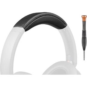 غطاء عصابة الرأس SOULWIT لسماعات الرأس Sony WH-XB910N Extra BASS المانعة للضوضاء (لا تناسب WH-XB900N)، جزء إصلاح وسادة حزام الرأس البديل - أسود in Kuwait