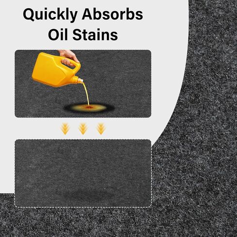 حصيرة أرضية مرآب 7'9 × 18 بوصة ساتان تم ترقيتها الملمس غير القابل للانزلاق. in Kuwait