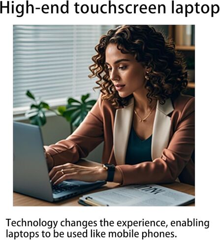 13.5-inch portable touchscreen laptop computer,16GB RAM,512GB SSD,3K (3000×2000) IPS,Celeron N95 processor up to 3.4 GHz,10000mAh battery,backlit keyboard,fingerprint unlocking,Win 11 Pro,slim laptops in Saudi Arabia