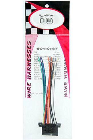 Harmony Audio Compatible with 1988-96 Chevy Corsica HA-711858 Factory Radio OEM Original Stereo Wire Harness Plug in Kuwait