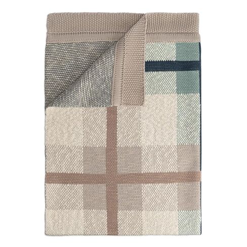 Crane Baby Knitted Baby Blanket, Charlie Farmhouse Plaid Collection, Cotton Blankets, Crib Blanket, Stroller Blankets for Babies, Gender Neutral Nursery Decor, Knit Baby Quilt in Saudi Arabia