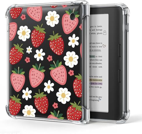 Case for Kobo Libra Colour eReader 7", Crystal Clear Cover with Reinforced Corners & Anti-Yellowing | Lightweight TPU Shell for Scratch & Shock Protection | Showcase Your Style (Plaid Dachshund) in Kuwait