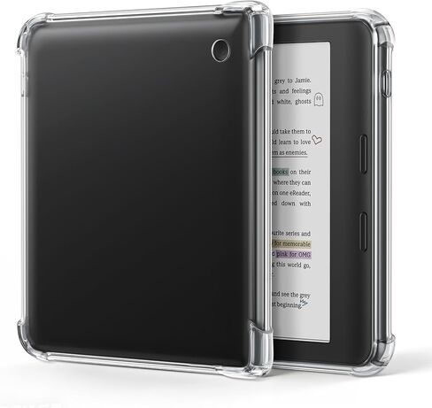 Case for Kobo Libra Colour eReader 7", Crystal Clear Cover with Reinforced Corners & Anti-Yellowing | Lightweight TPU Shell for Scratch & Shock Protection | Showcase Your Style (Plaid Dachshund) in Kuwait