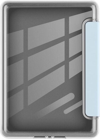 حافظة لجهاز Kindle Paperwhite بحجم 6 بوصات (إصدار الجيل العاشر - 2018)، غطاء خلفي شفاف وناعم للغاية من مادة TPU مع خاصية النوم/الاستيقاظ التلقائي لجهاز Kindle Paperwhite (رقم الموديل PQ94WIF)، أزرق فاتح in Saudi Arabia